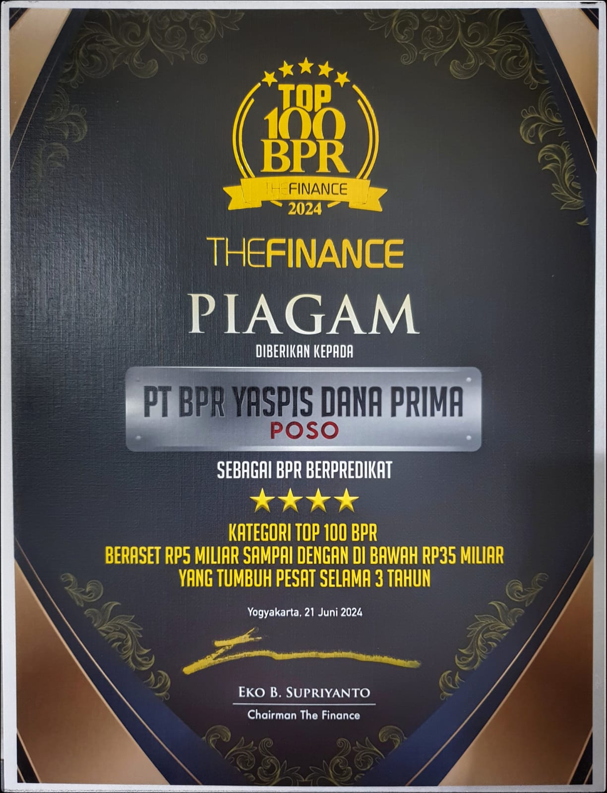 Top 100 BPR The Finance 2023
